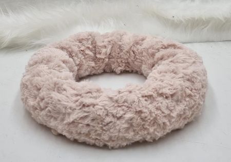 30cm-es pihe-puha, gndr mszrmvel bevont koszoralap: rosegold