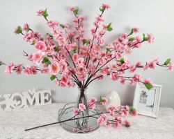  65cm hossz 3 g gynyr, Japn Sakura cseresznyevirg g: pink