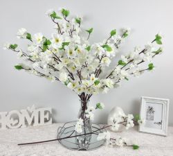  65cm hossz 3 g gynyr, Japn Sakura cseresznyevirg g: hfehr