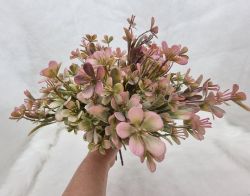  35cm-es, gynyr, t szlas, apr virgos, zld csokor: mlyva