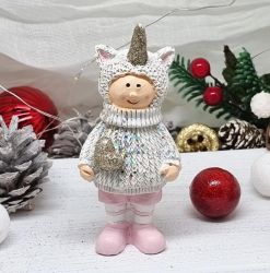  8,5cm magas, nagyon cuki, glitteres kttt ruhs, unikornis sapks fi