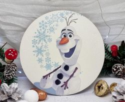 13cm tmrj sznes fa dekor tbla: Olaf