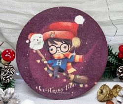  13cm tmrj sznes fa dekor tbla: Harry Potteres