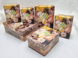 6 darabos Hsvti doboz szett: sznes tojsos-margarts