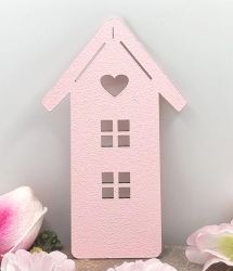  12cmx7,5cm-es fa hzik: rzsaszn