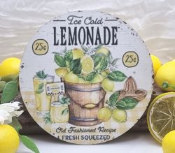  13cm tmrj sznes fa dekor tbla:  dzss LIMONADE Ice Cold