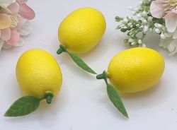  5cmx3cm-es leveles mini citrom dekorci